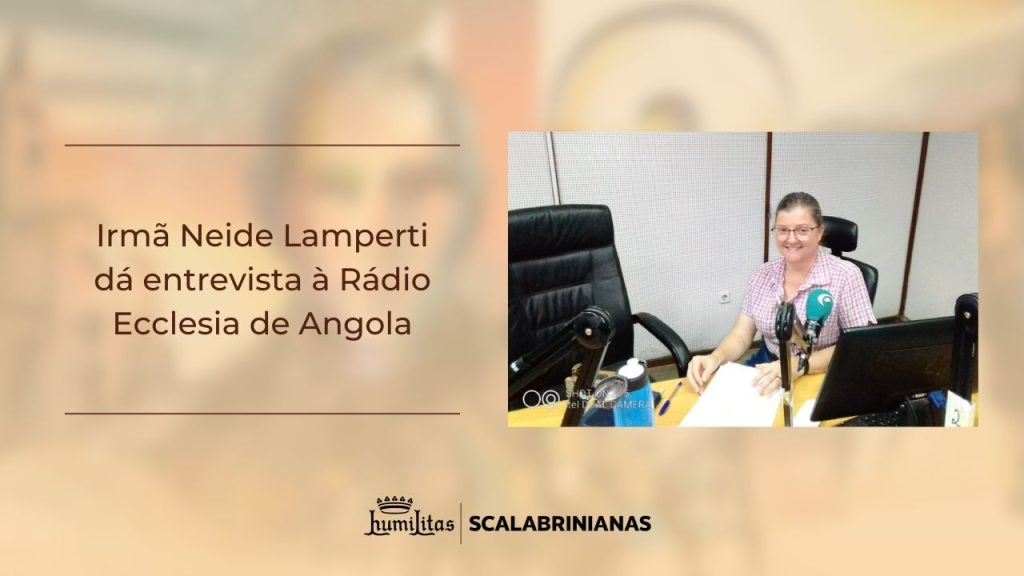 Irmã Neide Lamperti dá entrevista à Rádio Ecclesia de Angola